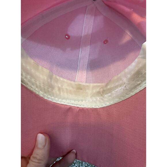 Pink Harley Davidson Womens Baseball Hat Cap Flames Adjustable Cotton - Picture 6 of 8